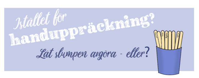 istället för namnuppräckning