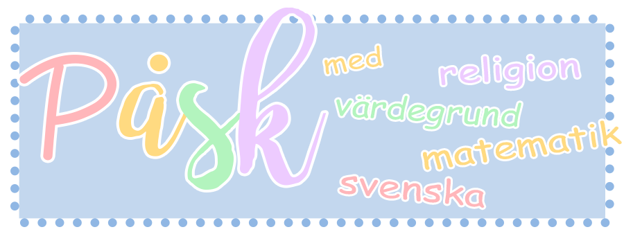 påskmedvärdegrundreligion
