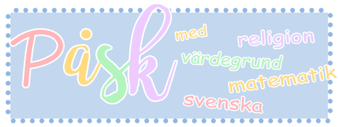 påskmedvärdegrundreligion