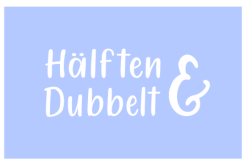 hälftenochdubbelt